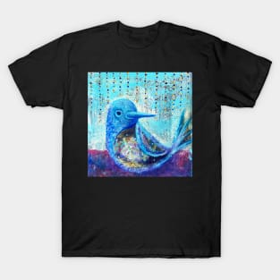 Bluebird of Happiness - Inner Power Painting by Magic with Mellie T-Shirt